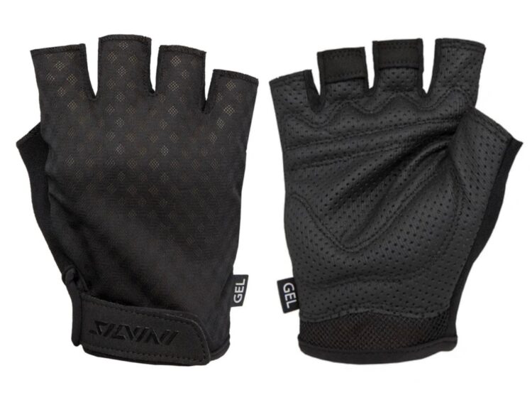 2026 new collection: Pánske cyklistické rukavice Silvini Gaiono Light MESH black
