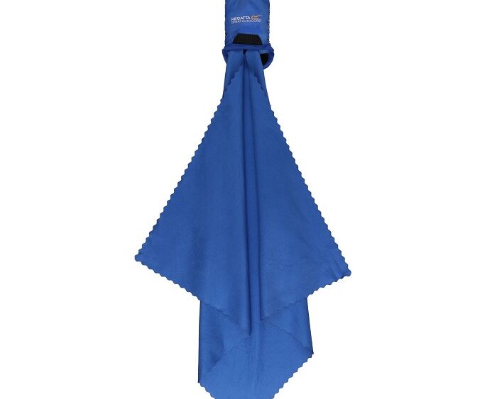 Cestovný mini uterák s karabínkou Travel towel Pock RCE135 oxford blue