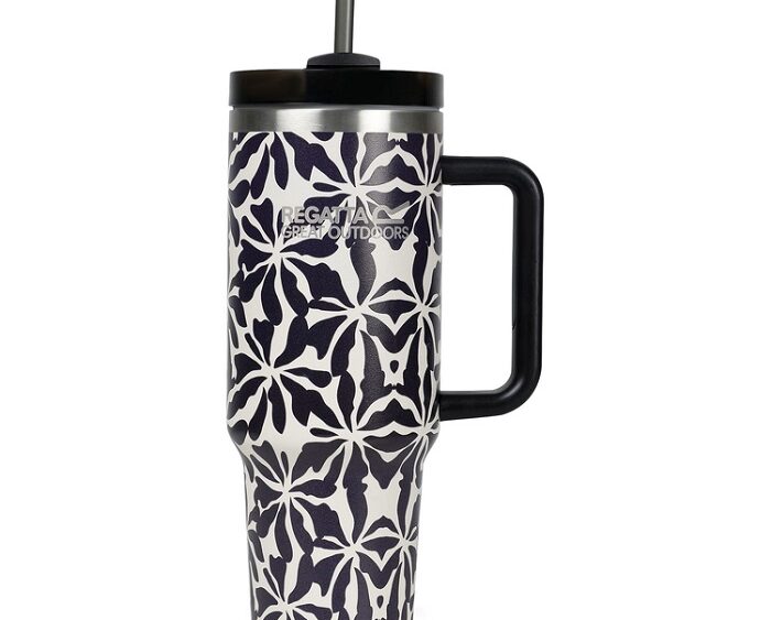 Termohrnček Regatta Thermulate Insulated Mug 1,2L RCE569 black/white