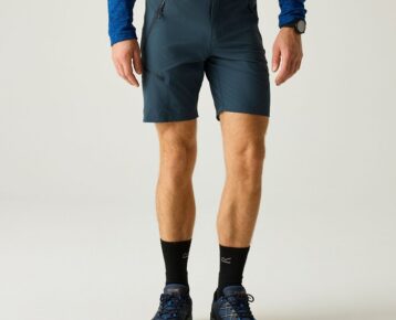 2026 Akcia Regatta nová kolekcia: Pánske trekingové šortky Xert Stretch Shorts RMJ365 night sky