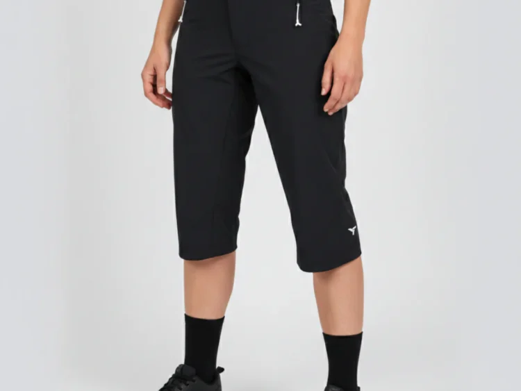 10% AKCIA new collection : Dámske nohavice na bicykel SILVINI Ranga 3/4 Woven Stretch