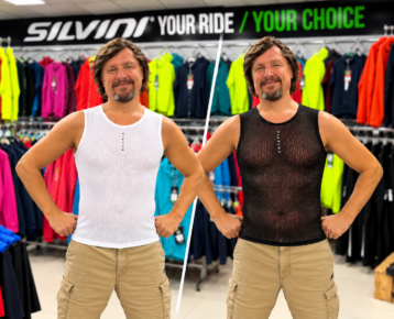 1 SILVINI new collection: Unisex funkčné tielko Silvini Sottio lightMESH