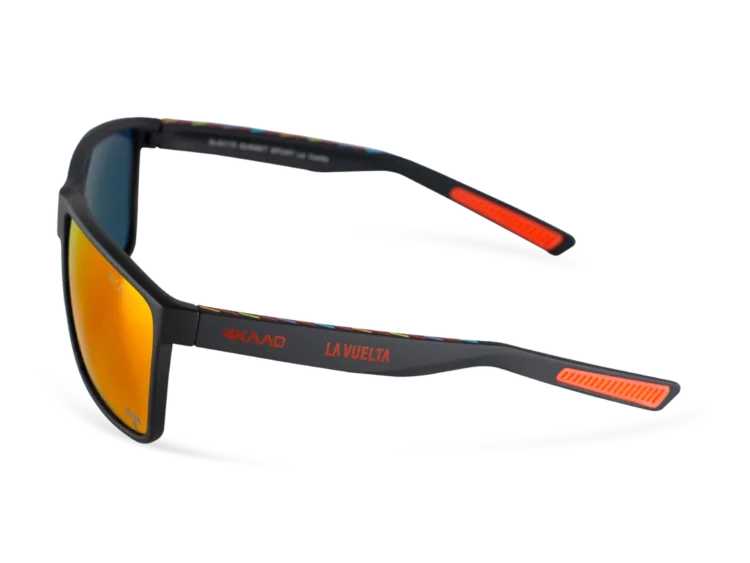 2026 AKCIA : Športové okuliare 4KAAD SUNSET SPORT La Vuelta XCvision MULTI LAYER MIRROR red lens