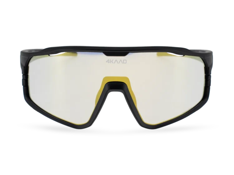 2026 AKCIA: Športové fotochromatické okuliare 4KAAD SOLAYNE matt black PHOTOCHROMIC Gold