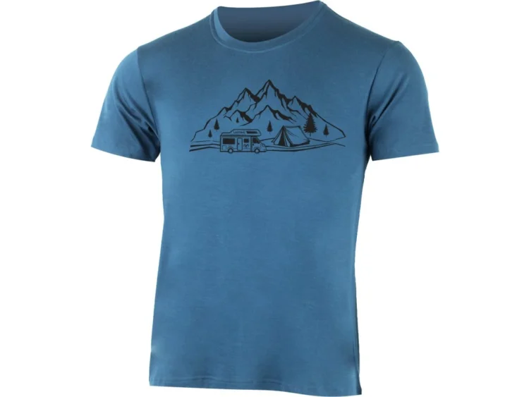 1 AKCIA: Pánske merino tričko Lasting Albi MERINO Light Superfine