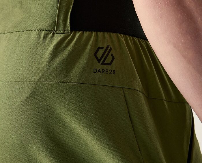 2026 Akcia Dare2b nová kolekcia: Pánske turistické šortky Torrek Lite Short DMJ627 nephrite green