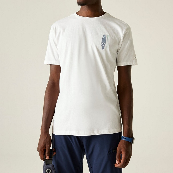 2026 Akcia Dare2b Výpredaj: Pánske tričko Movement III Tee DMT780 white Dare2b Pánske