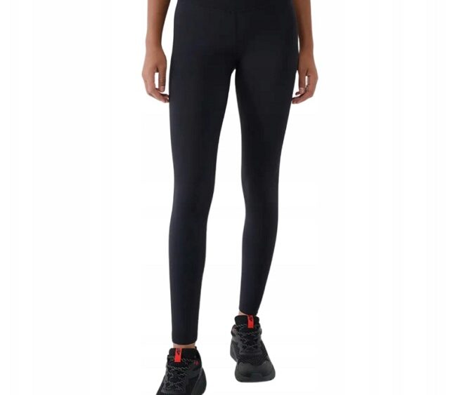2026 4F nová kolekcia: Dámske tréningové legíny s vysokým pásom TFTIF418 black