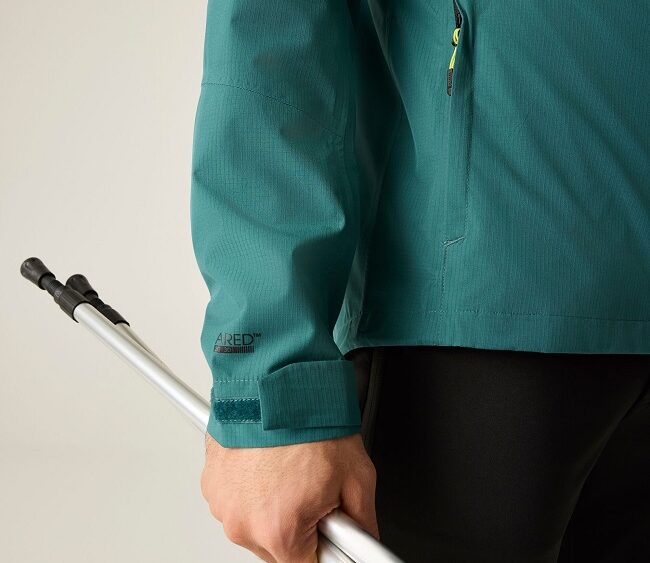 2026 Akcia Dare2b nová kolekcia: Pánska turistická bunda Torrek Breathe Out Jacket DMW588 mediterranea