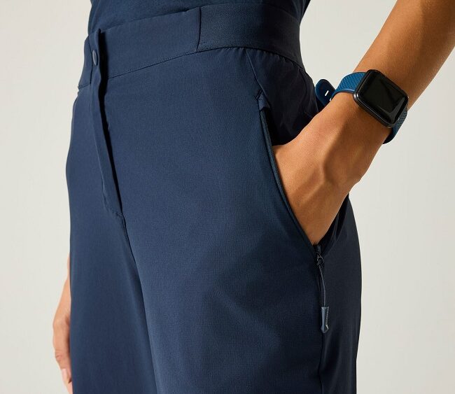 2026 Akcia Dare2b nová kolekcia: Dámske trekingové nohavice Torrek Lite Trs DWJ634R navy