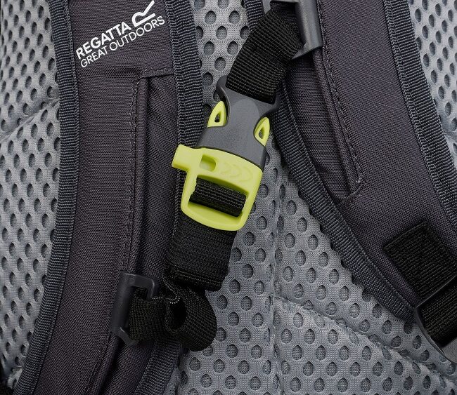 Ruksak Regatta Highton V2 20L EU271 black seal grey