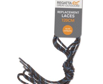 Šnúrky do topánok Regatta Laces RFL001 black blue