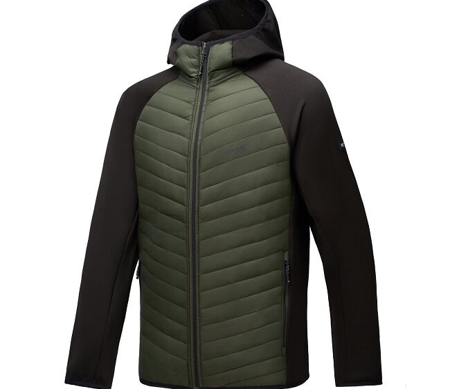 2026 Akcia Regatta nová kolekcia: Pánska hybridná bunda Andreson Hybrid RMN311 dark khaki