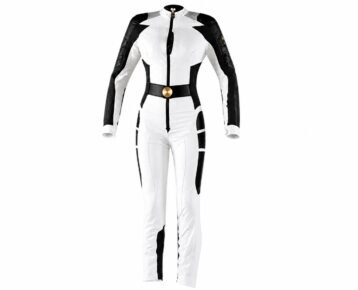 2026 AKCIA : Dámska lyžiarska kombinéza Dainese Amaltea Suit Lady white-black-grey