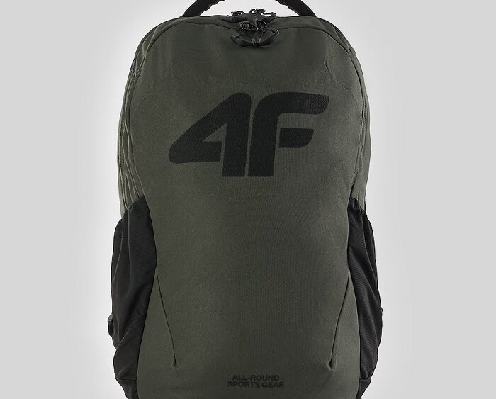 2026 4F nová kolekcia: Mestský batoh s vreckom na notebook ABACM0838 khaki