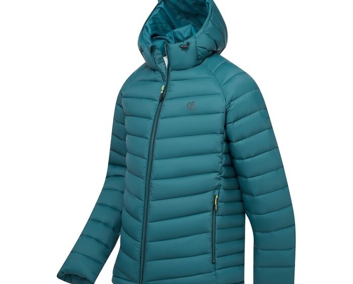 2026 Akcia Dare2b nová kolekcia: Pánska zateplená bunda Torrek Baffled Padded Jacket DMN458 mediterranea