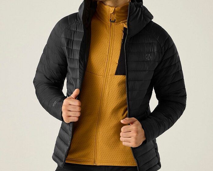 2026 Akcia Dare2b Výpredaj: Pánska zateplená bunda Air Lite Jacket DMN486 black