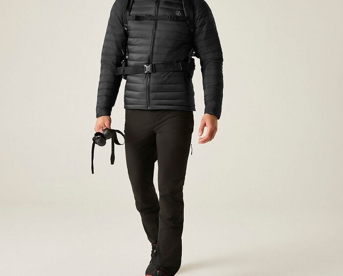 2026 Akcia Dare2b Výpredaj: Pánska zateplená bunda Air Lite Jacket DMN486 black