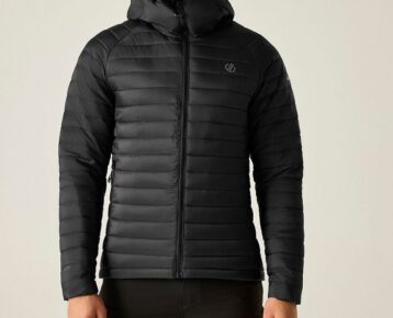 2026 Akcia Dare2b Výpredaj: Pánska zateplená bunda Air Lite Jacket DMN486 black