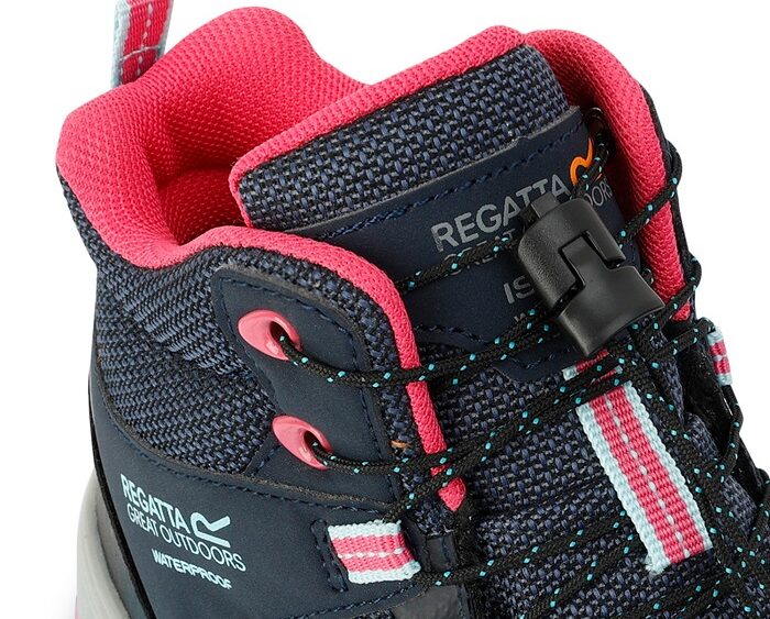 2026 Akcia Regatta nová kolekcia: Detská/juniorská turistická obuv Samaris III Boot Jnr RKF834 navy pink