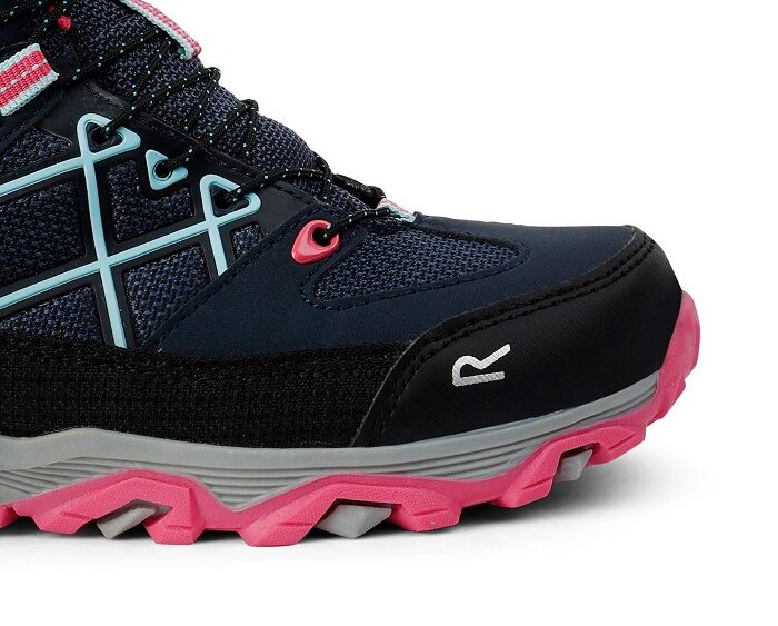 2026 Akcia Regatta nová kolekcia: Detská/juniorská turistická obuv Samaris III Boot Jnr RKF834 navy pink