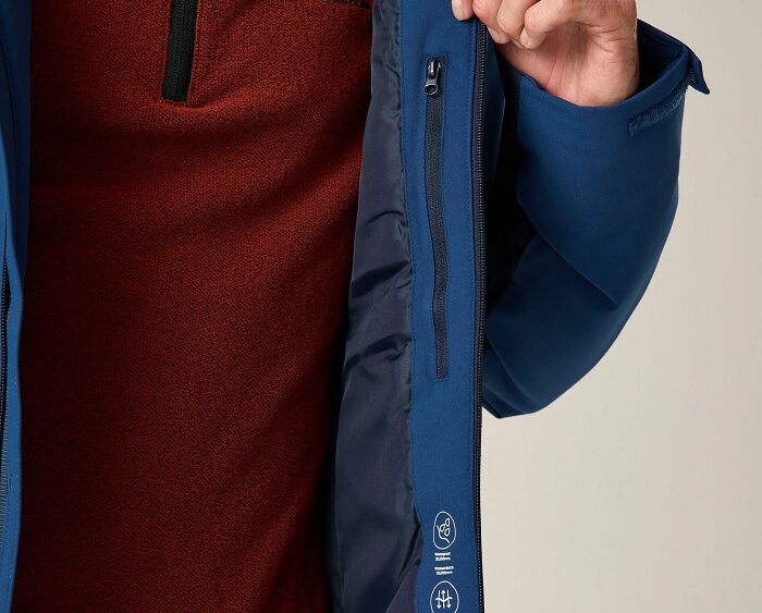 2026 Akcia Regatta nová kolekcia: Pánska zimná turistická bunda Highton Stretch Padded Jkt RMP456 blue navy
