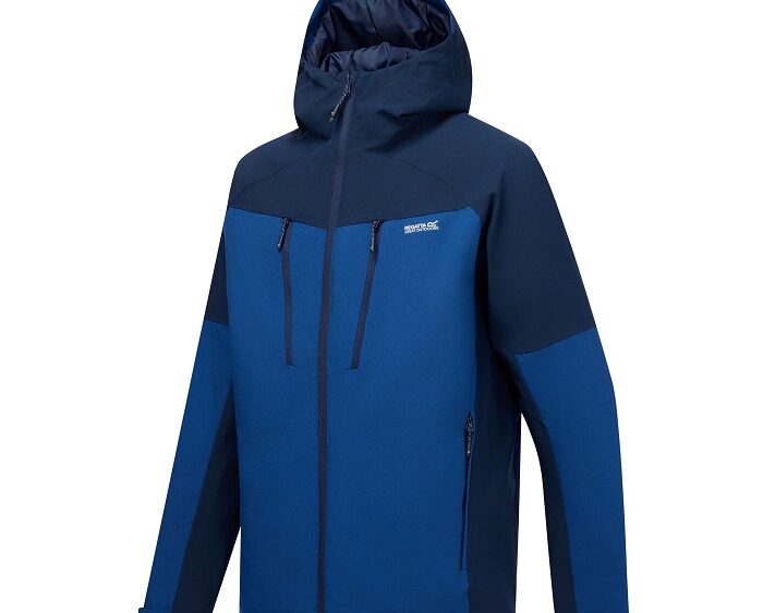 2026 Akcia Regatta nová kolekcia: Pánska zimná turistická bunda Highton Stretch Padded Jkt RMP456 blue navy