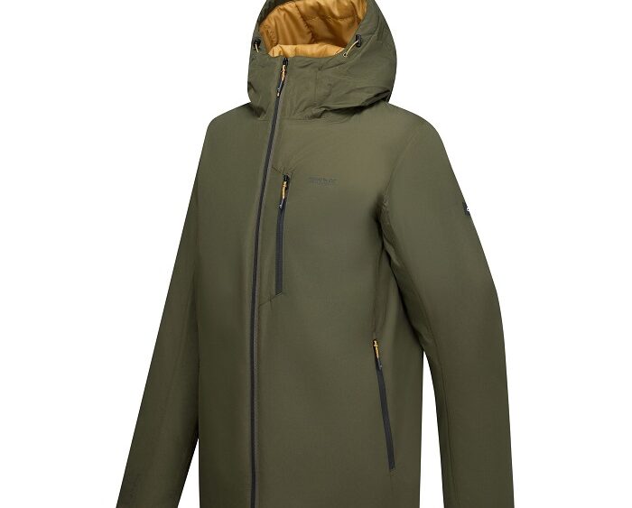 2026 Akcia Regatta nová kolekcia: Pánska zimná turistická bunda Allston RMP467 dark khaki