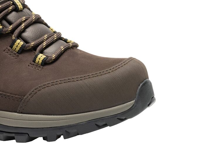 2026 Akcia Regatta nová kolekcia: Dámska kožená tutistická obuv Wms Burrel Leather VIBRAM® RWF1071 chestnut