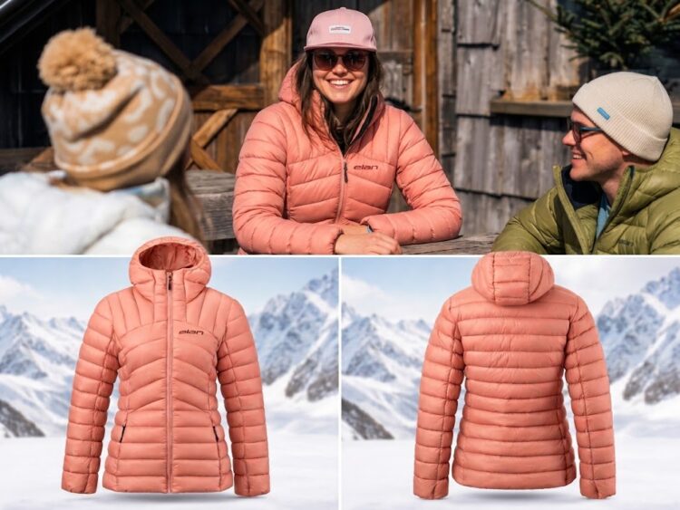 2026 AKCIA : ELAN Padded Jacket dámska zateplená bunda