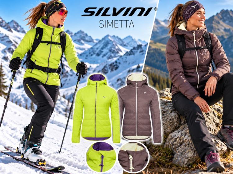 1 AKCIA Hit týždňa: Dámska zateplená bunda SILVINI Simetta Powertherm Thinsulate