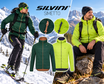 10% AKCIA new collection : Pánska zateplená bunda SILVINI Simetto Powertherm Thinsulate