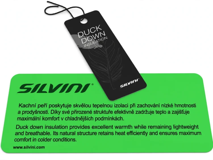 10% AKCIA new collection : Dámska páperová bunda SILVINI Piura 3M Thinsulate Duck Down