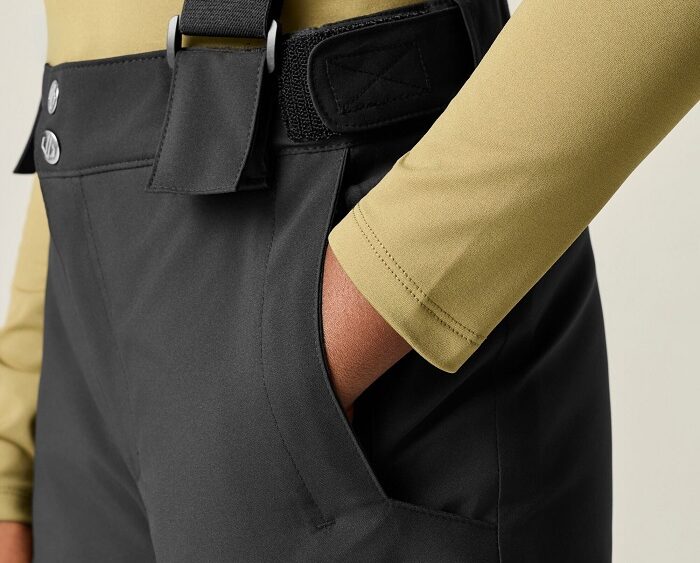 2026 Akcia Dare2b nová kolekcia: Detské lyžiarske nohavice Outmove III Pant DKW580 black