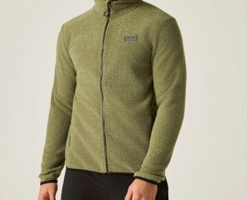 2026 Akcia Dare2b nová kolekcia: Pánska fleecová mikina Switch Out Fleece DMA753 olive