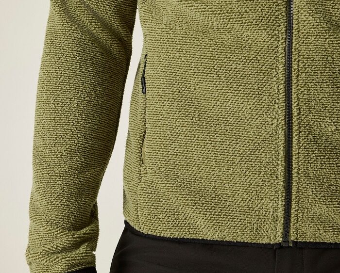 2026 Akcia Dare2b nová kolekcia: Pánska fleecová mikina Switch Out Fleece DMA753 olive