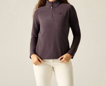 2026 Akcia Dare2b nová kolekcia: Dámska fleecová mikina Freeform II Fleece DWA473 huckleberry