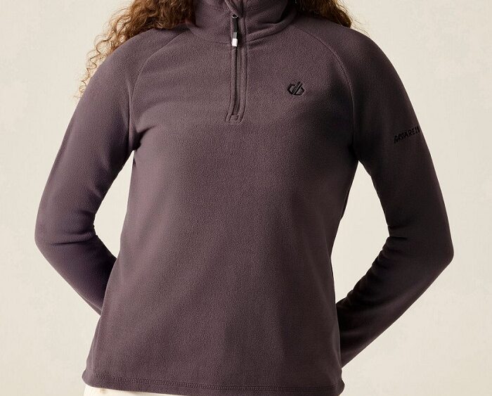 2026 Akcia Dare2b nová kolekcia: Dámska fleecová mikina Freeform II Fleece DWA473 huckleberry