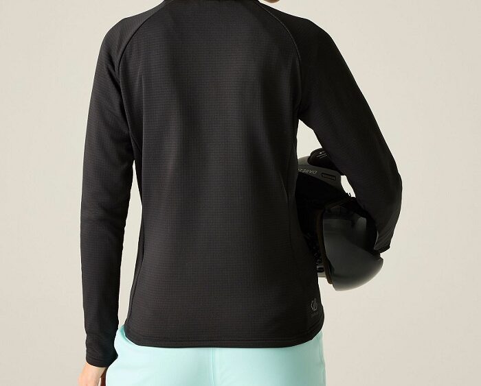 2026 Akcia Dare2b nová kolekcia: Dámska funkčná mikina Lowline Full Zips DWL659 black