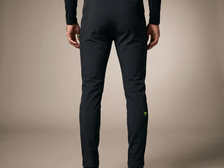 10% AKCIA new collection : Pánske športové nohavice s membránou Silvini Sorago Quatroflex Power Softshell Light black/lime