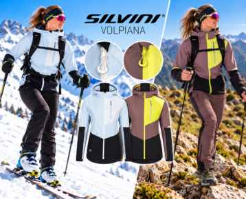 10% AKCIA new collection : Dámska bunda Silvini Volpiana Technical Shell