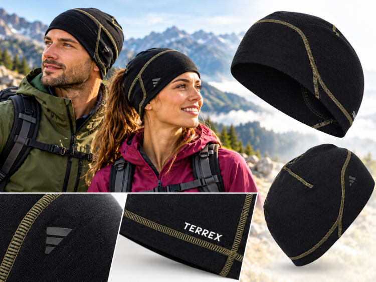 2026 new edition : Čiapka Adidas Terrex MERINO Light Beanie Black
